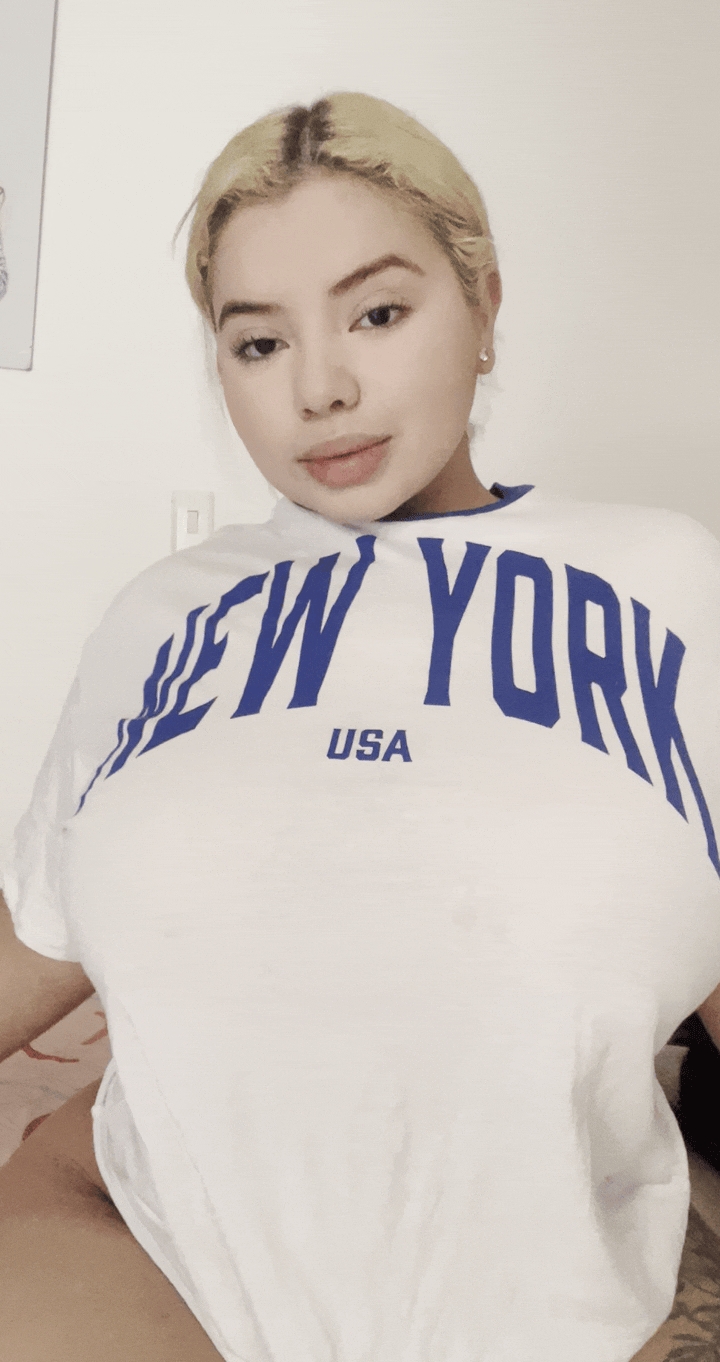 flashing my boobs online is part of my night routine