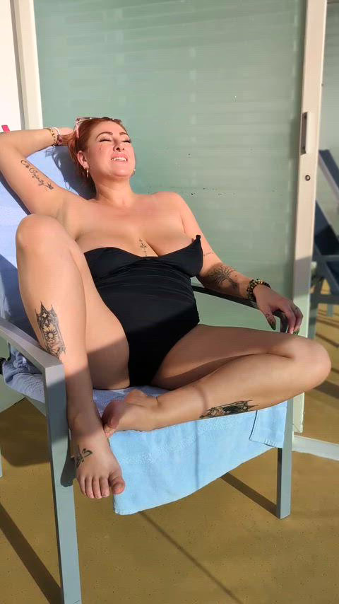 Showing off on my cruise