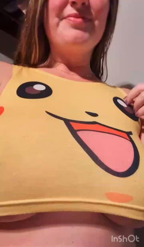 Who wants a Pika these big milf tits? ⚡❤️