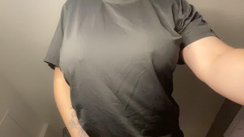 Big Boobs Is This Shirt Too See Thru To Wear