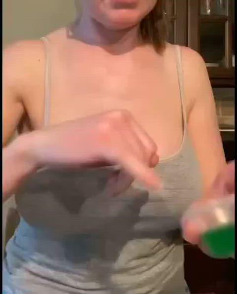 Big Boobs Getting Playful And Working Up A Bounce