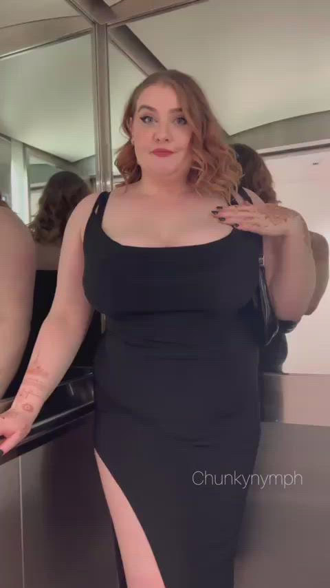 Big Boobs – Flashing while on date night – chunkynymph